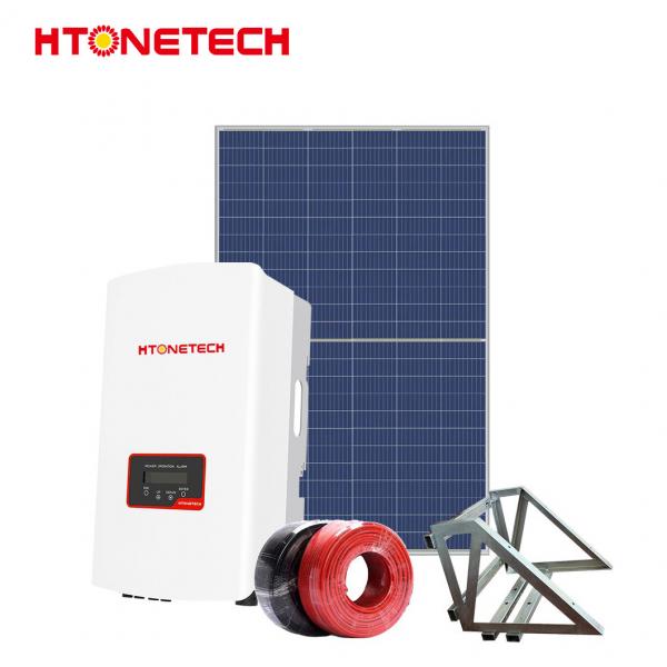 Quality 3Kw On Grid Solar Power Systems 24V Hybrid Grid Tie System for sale