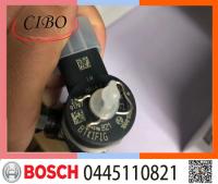 China High quality Diesel Injector 0445 110 821 0445110821 for BOSCH Common Rail Disesl Injector 0445110821 factory