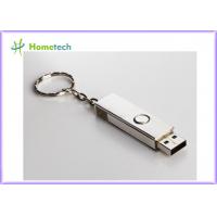 China 16GB / 8GB Metal Thumb Drives , memory stick pen drive pendrive with key ring factory