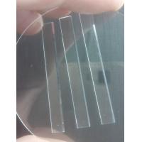 China Wear Resistance Sapphire Parts Aluminum Oxide Crystal Substrate Glass Blade For Razor factory