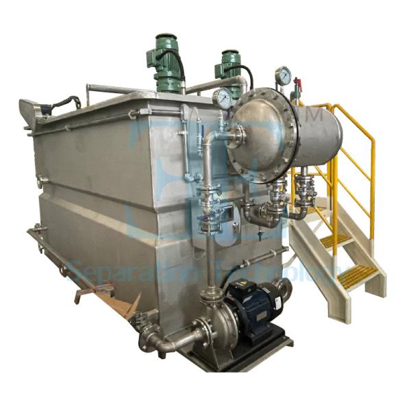 Pump Flotation Modules 50L/Hour DAF Water Treatment System 5.5kw Pump Dissolved Air Flotation ...