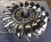 China Pelton Wheel / Turbine Runner with Forge CNC Machine for Power 2MW - 20MW factory
