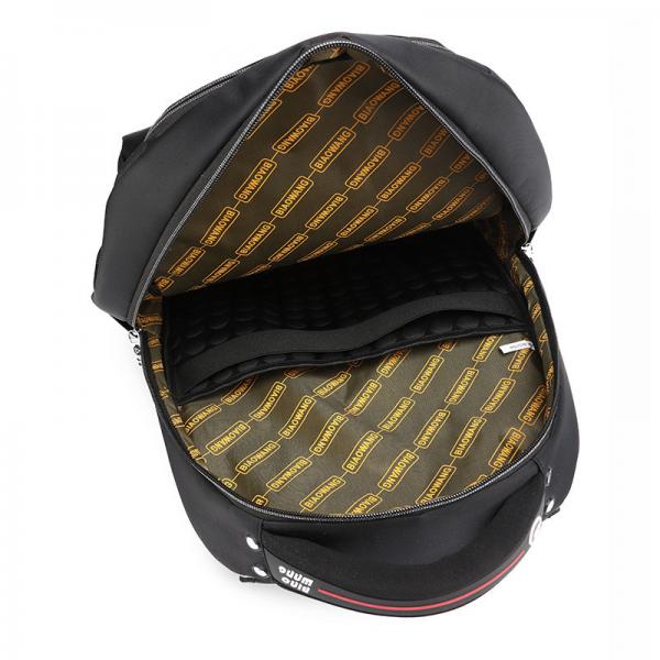 Quality Large Backpack Travelling Bags Leather Zip Motorcycle Ventilative Compartment for sale