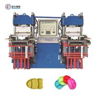 China Silicone Mold Maker Silicone Rubber Vacuum Compression Molding Machine For Making Silicone Baby Feeding Suction Plate factory