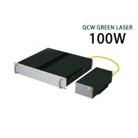 Quality 5MHz 100W Green Fiber Laser QCW Single Mode Nanosecond for sale