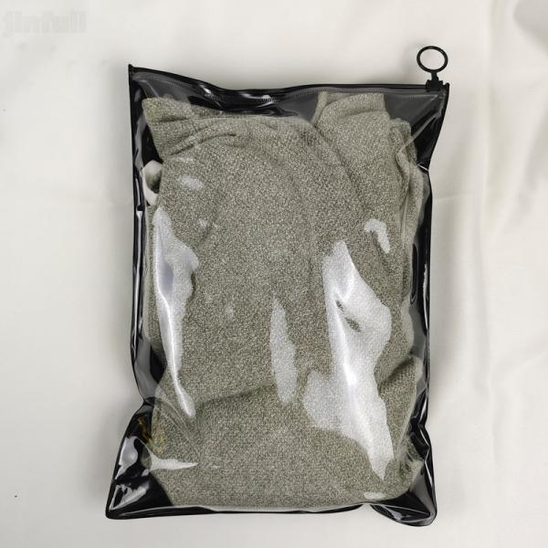 Quality Biodegradable PVC Bag Zipper Rainproof Accept Customized Logo for sale