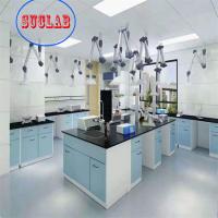 China Wholesale Strict Checked Clean room Floor Mounted Multi-Purpose Chemical Island Lab Bench Table factory