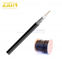 China None Plenum CM Rated RG6 Quad Shield 75 Ohm Coaxial Cable for CATV System factory