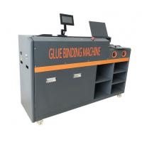 China 220-450 Books/Hour A3 A4 Perfect Electric Hot Melt Glue Book Binding Machine for sale