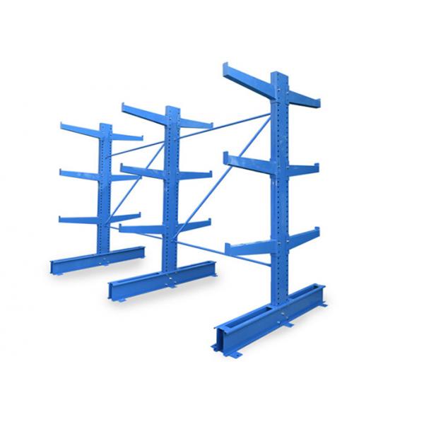 Quality 500KG Warehouse Storage Shelves With Adjustable Layer Heavy Duty Cantilever Racks for sale