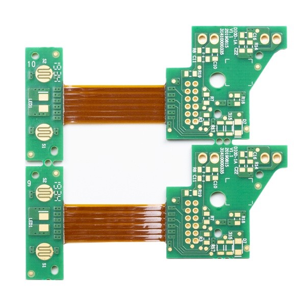 Quality Immersion Gold 4 Layer Flex Pcb Rigid Printed Circuit Board 2.0mm 3mil for sale