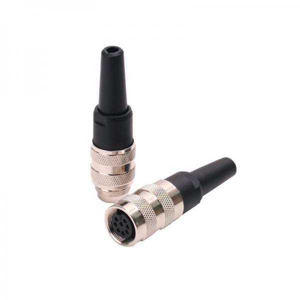 Quality IP67 Circular Electrical Connectors , Molded Straight M16 Connector 6 Pin 5 Pin for sale