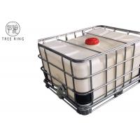 China Steel Caged Tote Stackable Ibc Liquid Storage Containers Tanks 500L / 132Gallon LLDPE factory