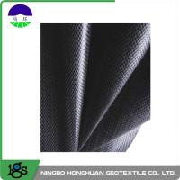 Quality 460G Black Geotextile Filter Fabric Convenient / Woven Geotextiles for sale