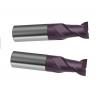 China 2- Flute Solid Carbide End Mills Straight Shank Long Neck And Short Cutting Edge PM -2EFP factory