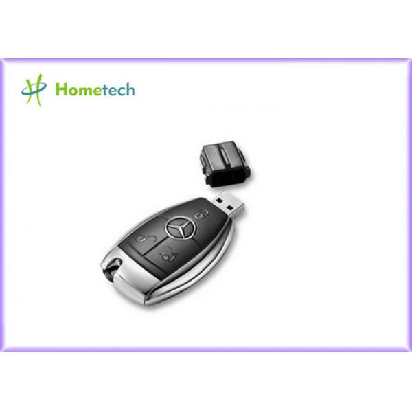 Quality Creative Black+ Silver Car key shaped usb flash drive 512MB 1GB 2GB 4GB 8GB 16GB for sale