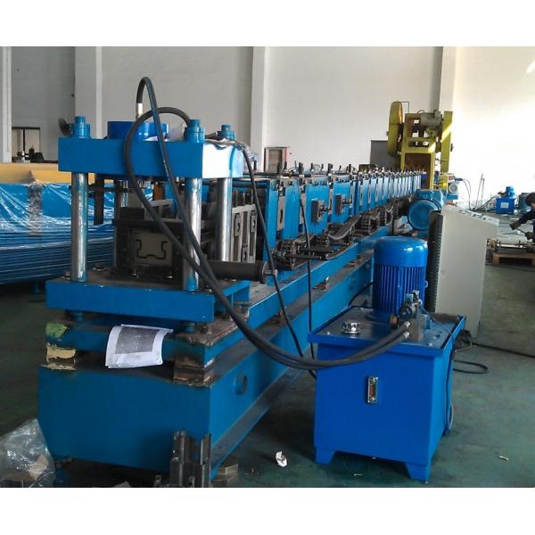 Quality PLC Control Rack Roll Forming Machine Upright Shelf Making Equipment for sale