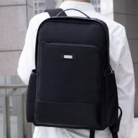Quality RPET Waterproof Black Business Bag 15.6" RPET Laptop Backpack for sale