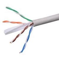 China PVC Unshielded Copper Clad Aluminum Cat6 Cable 23AWG Cat6 Network Cable factory