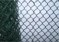 China 8 Foot Residential Chain Link Fence , Portable Protective Mild Steel Galvanized Iron Wire Fence factory
