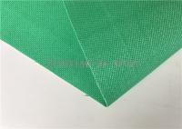 China Green Silicone Coated Fiberglass Fabric 0.85mm Thick 1000 / 1200 / 1500mm Wide factory