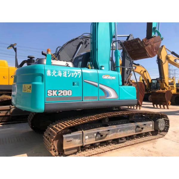 Quality 20 Ton Hydraulic Excavator Used Kobelco 200 Excavator For Road Construction for sale