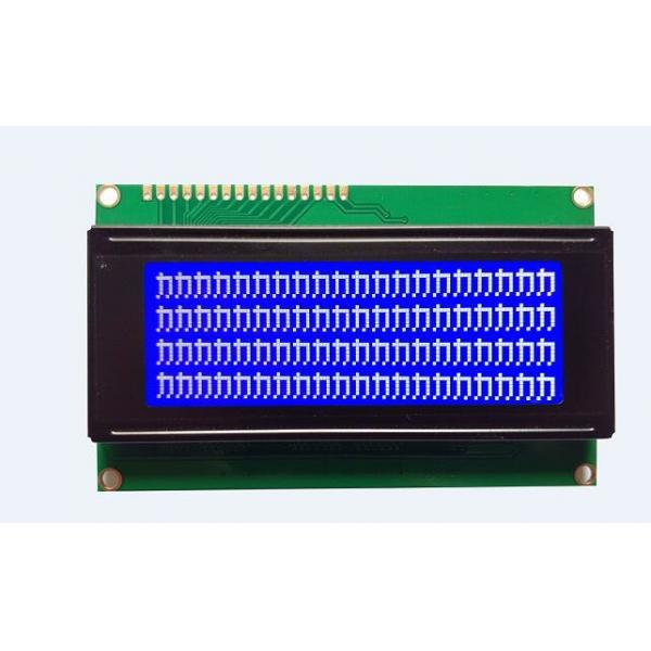 Quality 20 Characters X 4 Lines Character LCD Display Module VA 76*26 Mm 2004 LCD STN Blue Transmissive Negative for sale