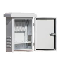 China Galvanized Steel Electrical Enclosure Cctv Power Supply Distribution Box White Coating for sale