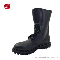 Quality China Xinxing Military Tactical Police Leather Boots for Army Solider for sale