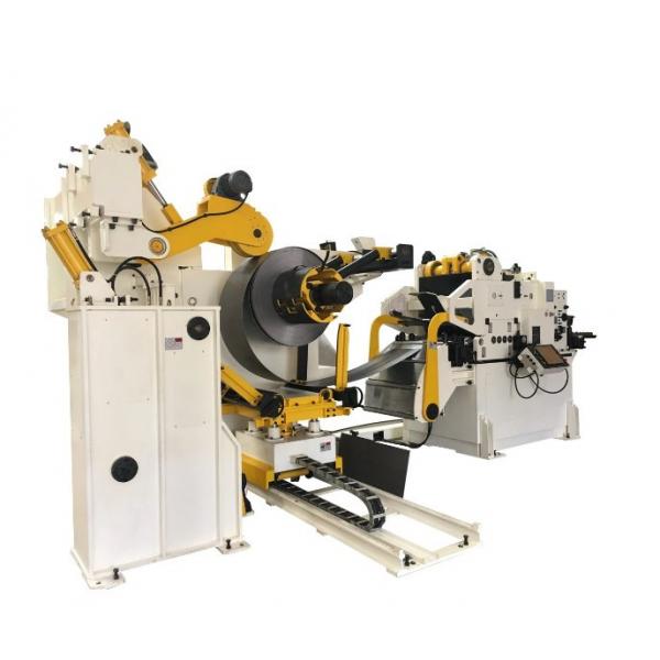 Quality Decoiler Uncoiler Sheet Metal Leveler Straightener NC Coil Feeder 3 In 1 Machine For Pressing for sale