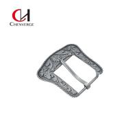 Quality Practical Printing Metal Belt Buckles Nickel Plated Antirust for sale