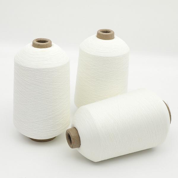 Quality Polyester High Elastic Recycled Cotton Yarn 140d Environment Friendly Knitting for sale