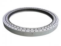 China Three Row Pole Industrial Turntable Bearings , Komatsu PC650 Ball Bearing Slewing Ring factory