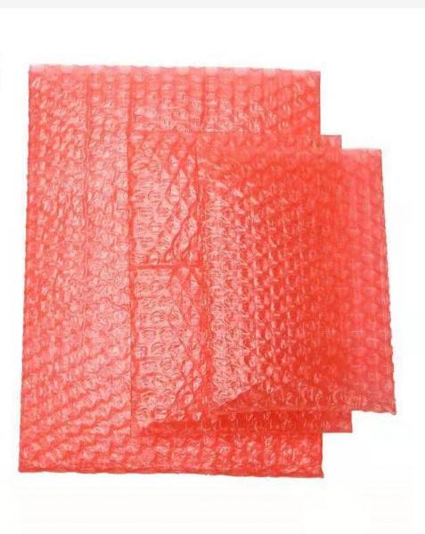 Rose Red Mailer Pink Foiled Bubble Plastic Bag for Shipping, Bubble Mailer Bags Envelope Roze for Jewelry