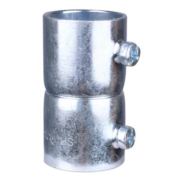 Quality Zinc Electro - Plated EMT To Rigid Conduit Fittings , Steel EMT Tubing Connectors for sale