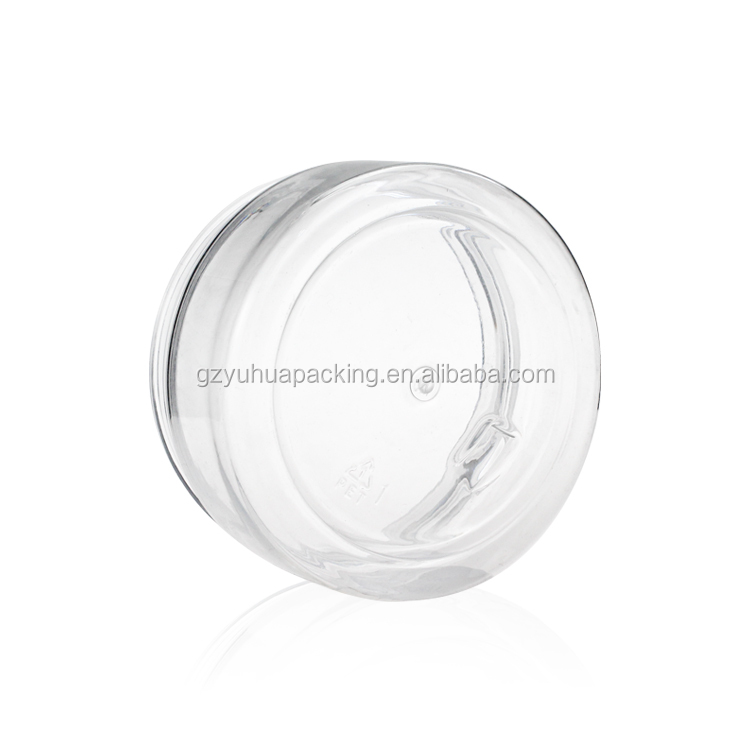 200ml Recycling Plastic Clear  Empty Packaging Jar Containers