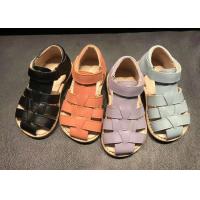 Quality Cow Leather Kids Sandals Shoes for sale