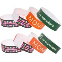 Quality Personalized Paper Concert Bracelets for sale