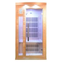 Quality Indoor Wooden 1 Person Infrared Sauna For Home for sale