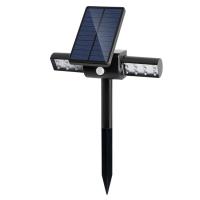 China Solar Lights with Dual Head Waterproof Outdoor Landscape Lighting Garden Light for sale