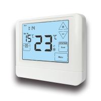 China Electric Water Heating HVAC Thermostat With Touch Screen Energy Saving factory