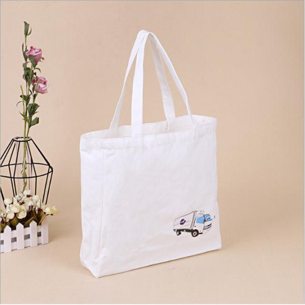 Quality 12OZ Digital Printed Eco Canvas Bags Lady Tote Shopping Bag for sale