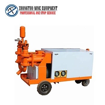 China Bridge Tunnel Cement Spraying Machine Double Hydraulic Cement Grouting Pump factory