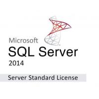 Quality Original English Software Key Codes MS SQL Server 2014 Standard DVD OEM for sale