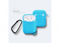 China Anti - Lost Silicone / Rubber Phone Cover Case For Bluetooth Airpods / Apple factory