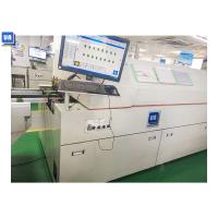 China Lead Free 9KW PLC SMT PCB Reflow Oven For Production Line 8 Zones factory