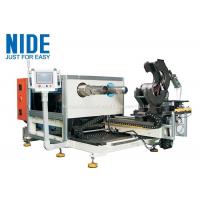 China Coil Expanding And Stator Winding Inserting Machine , Two Working Stations factory