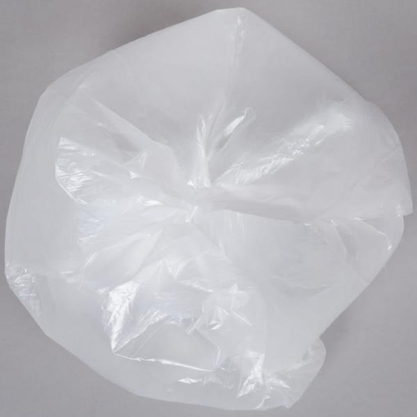 Quality 6 Micron 17" X 18" Dustbin Garbage Bag High Density Can Liners Clear Film for sale