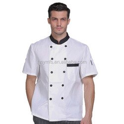 Quality Oem Service Bars Hotel Uniform Restaurant Breathable Chef Clothes for sale