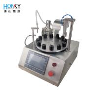 Quality 2400 BPH Plastic Ampoule Vial bottling and capping machine Semi Automatic for sale